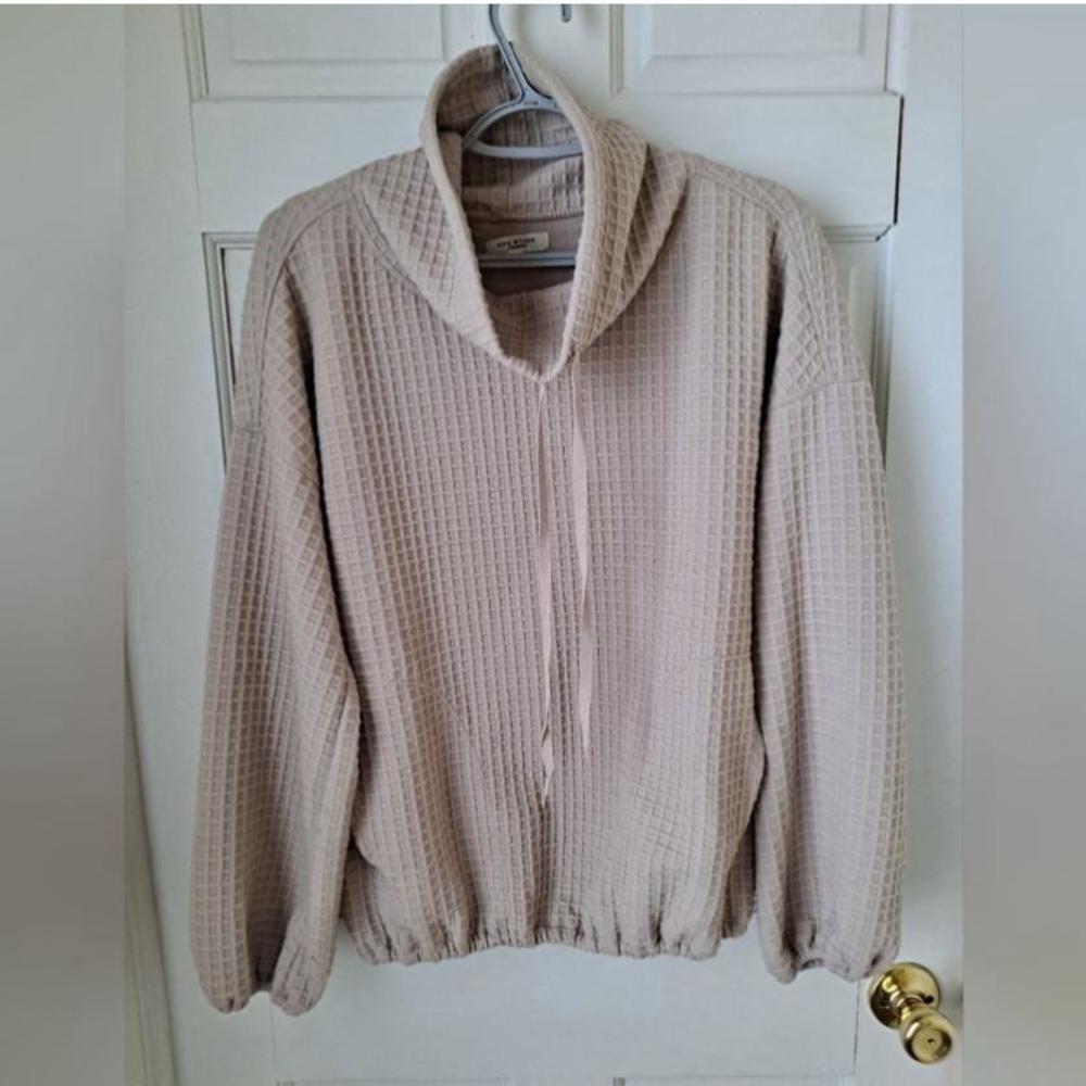 Med Max Studio cowneck hoodie great for lounging around the house!